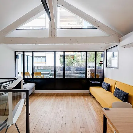 Maison Avec Terrasse - 2bdr - 6 Pers * Paris